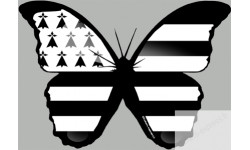 stickers autocollants "effet papillon Breton"