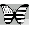 stickers autocollants "effet papillon Breton"