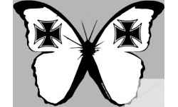 stickers autocollants "effet papillon Malte"