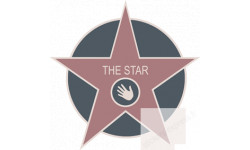 Stickers / autocollants "THE STAR"