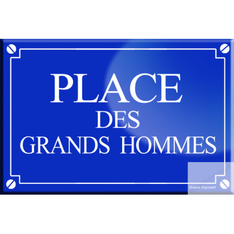 Place des grands hommes