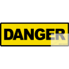 Sticker / Autocollant danger