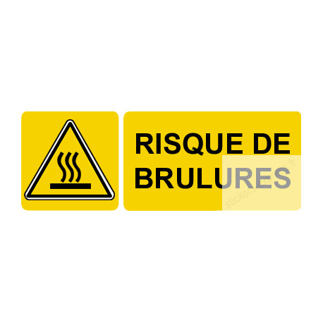 Risque de brûlure