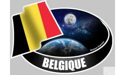 autocollant BELGIQUE