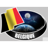 autocollant BELGIQUE