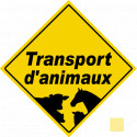 autocollant Transport d'animaux vivants