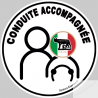 conduite accompagnée Italien