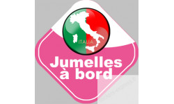 bébé à bord jumelles d'origine Italienne