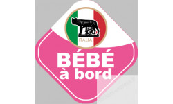 bébé à bord d'origine Italienne