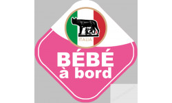 bébé à bord d'origine Italienne