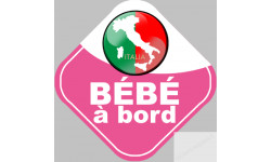 bébé à bord d'origine Italienne