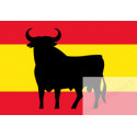 drapeau Spain toro