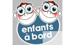 enfants à bord 2 gars