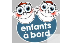 enfants à bord 2 gars