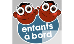 enfants à bord 2 gars