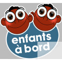 enfants à bord 2 gars