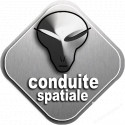 Stickers / autocollant Conduite spatiale