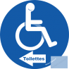 toilette handicap directionnel gauche