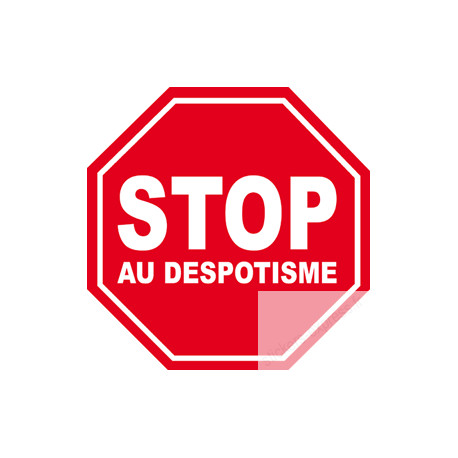 stop au despotisme